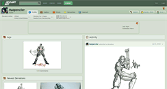 Desktop Screenshot of madpenciler.deviantart.com