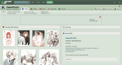 Desktop Screenshot of gaaraxevelin.deviantart.com