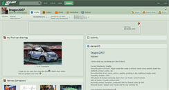 Desktop Screenshot of dragon2007.deviantart.com