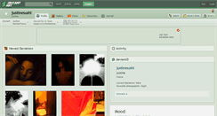 Desktop Screenshot of justinesushi.deviantart.com