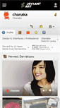 Mobile Screenshot of chanaka.deviantart.com