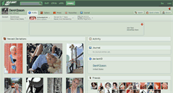 Desktop Screenshot of denh2oson.deviantart.com