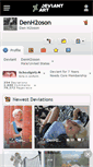 Mobile Screenshot of denh2oson.deviantart.com