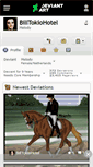 Mobile Screenshot of billtokiohotel.deviantart.com