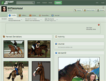 Tablet Screenshot of billtokiohotel.deviantart.com