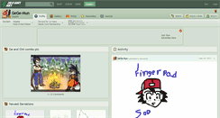 Desktop Screenshot of gege-mun.deviantart.com