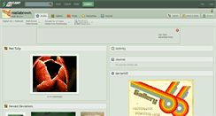 Desktop Screenshot of niallabrown.deviantart.com