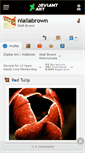 Mobile Screenshot of niallabrown.deviantart.com