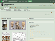Tablet Screenshot of makulayangbuhay.deviantart.com