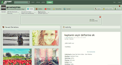 Desktop Screenshot of gevsemeyinlan.deviantart.com
