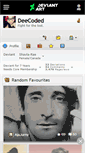 Mobile Screenshot of deecoded.deviantart.com