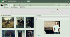 Desktop Screenshot of killtyp.deviantart.com