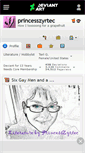 Mobile Screenshot of princesszyrtec.deviantart.com