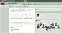Desktop Screenshot of metalgearsolidrpclub.deviantart.com