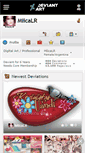 Mobile Screenshot of miicalr.deviantart.com