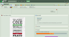 Desktop Screenshot of katomanx.deviantart.com