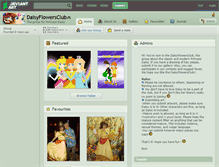 Tablet Screenshot of daisyflowersclub.deviantart.com