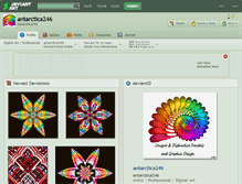 Tablet Screenshot of antarctica246.deviantart.com