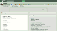 Desktop Screenshot of chowding.deviantart.com