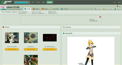 Desktop Screenshot of colors123100.deviantart.com
