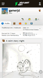 Mobile Screenshot of gamerjd.deviantart.com
