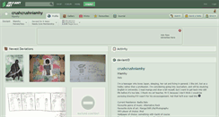 Desktop Screenshot of crushcrushniamhy.deviantart.com