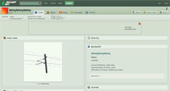 Desktop Screenshot of lennylennylenny.deviantart.com