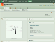 Tablet Screenshot of lennylennylenny.deviantart.com