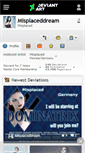 Mobile Screenshot of misplaceddream.deviantart.com