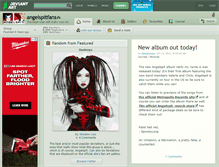 Tablet Screenshot of angelspitfans.deviantart.com