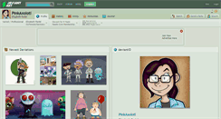 Desktop Screenshot of pinkaxolotl.deviantart.com