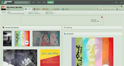 Desktop Screenshot of no-one-like-me.deviantart.com