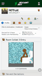Mobile Screenshot of n0trust.deviantart.com