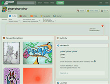 Tablet Screenshot of pinar-pinar-pinar.deviantart.com