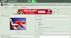 Desktop Screenshot of aknox.deviantart.com