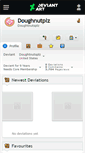 Mobile Screenshot of doughnutplz.deviantart.com