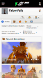 Mobile Screenshot of falconfalls.deviantart.com
