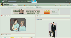 Desktop Screenshot of airafleeza.deviantart.com