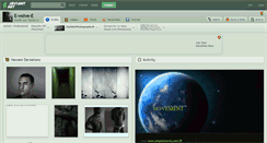 Desktop Screenshot of e-volve-e.deviantart.com