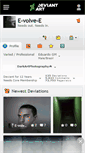 Mobile Screenshot of e-volve-e.deviantart.com