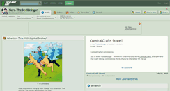 Desktop Screenshot of nero-thedevilbringer.deviantart.com