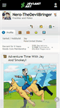 Mobile Screenshot of nero-thedevilbringer.deviantart.com