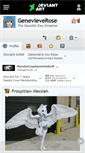 Mobile Screenshot of genevieverose.deviantart.com