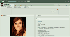 Desktop Screenshot of crosskins.deviantart.com