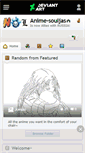 Mobile Screenshot of anime-souljas.deviantart.com