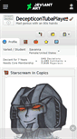 Mobile Screenshot of decepticontubaplayer.deviantart.com