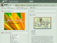 Tablet Screenshot of jsenn.deviantart.com