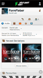 Mobile Screenshot of formfieber.deviantart.com