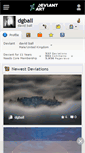 Mobile Screenshot of dgball.deviantart.com