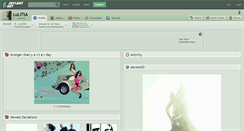 Desktop Screenshot of lulitta.deviantart.com